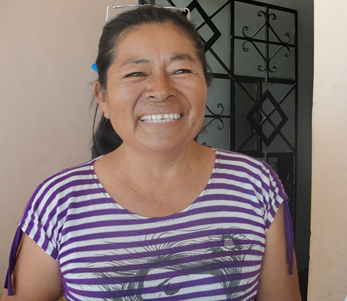 Maximina has discovered her knack for leading thanks to Heifer. Maximina