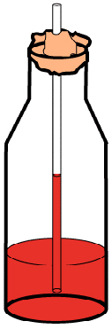 Make your own thermometer. Make your own thermometer.
