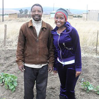 Student Nokulunga Gasa and Zusiphe Heifer International project member David Ntombela Student Nokulunga Gasa and Zusiphe Heifer International project member David Ntombela